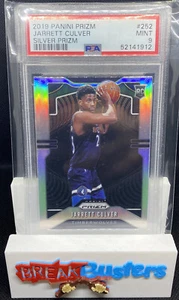 2019-20 Panini Silver Prizm #252 Jarrett Culver RC Rookie PSA 9 Timberwolves - Picture 1 of 6