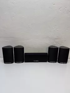 Harman/Kardon 5X SAT-TS7BQ Heimkino Lautsprecher + Kabel OVP - Bild 1 von 6
