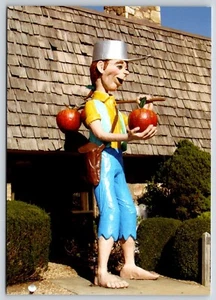 Postcard VA New Market Johnny Appleseed Restaurants - Afbeelding 1 van 2