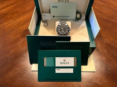 Rolex 116600 Sea Dweller SD4K SD4000 2017 B&Ps 40 mm como nuevo   Foto 1 de 4