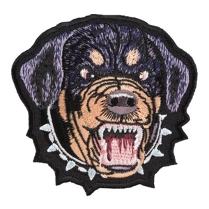 Toppa collare a spillo medio Rottweiler, toppe cane - Foto 1 di 3