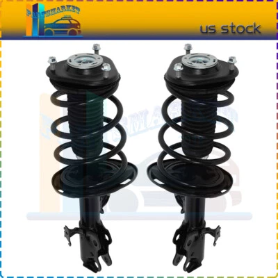 Complete Struts For 2012-2016 Toyota Prius V Front Shocks Coil Springs Assembly - Image 1 of 4