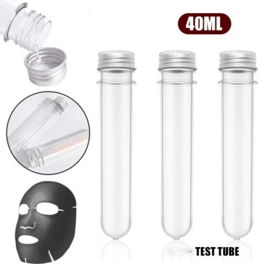 Eppendorf Gefäß Reagenzglas Kunststoff 40 Reagenzgläser Mit Schraubdeckel –  110 Ml Aus Kunststoff Transparente Aufbewahrungsröhrchen Röhrchen Kunststoff, image size:1000x1000