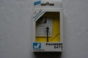 Viessmann 6470 Park Lamp Black NOS N Gauge - Picture 1 of 2