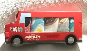 Disney Mickey and Friends 5 Pack ~ No Show Socks Girls Shoe Size 4-10 ~ New - Picture 1 of 6