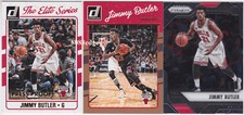 (3)2016-17 PRIZM/DONRUSS ELITE SERIES PRESS PROOF: JIMMY BUTLER-BULLS INSERT LOT