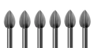 6 Pack Klein Bud Burs Size 2.10 MM Jewelry Making Rotary Tools with 3/32" Shanks - Picture 1 of 1