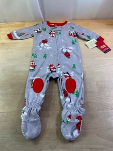 Nuovo Baby Jammies per le tue famiglie vacanza pigiama con piedi taglia 0-3 mesi pinguini/sigilli* - Foto 1 di 3