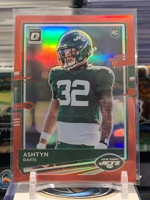 2020 Donruss Optic Ashtyn Davis Red Prizm SP Rookie #/99 RC RR 2J - Image 1 of 2