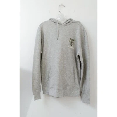 Airwalk Gray Hoodie With Mushrooms & Skull Graphics S/P NEW sweatshirt - Image 1 of 4