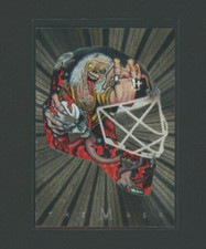 2001-02 ITG Be A Player Between the Pipes The Mask Silver /300 Roman Turek