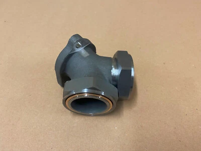 COLECTOR DE ADMISIÓN CABEZA PLANA HARLEY DAVIDSON U UL ULH 1940-1948 LINKERT LARGO Foto 1 de 4