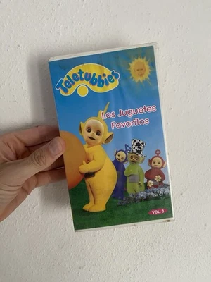 Teletubbies: Los Juguetes Favoritos VHS Tape (Spanish - Latin Version) RARE - Image 1 of 4