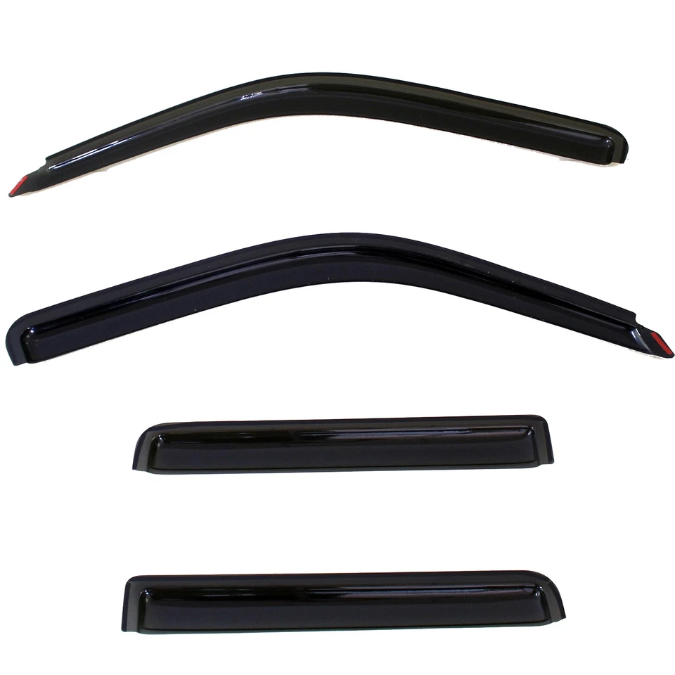 Sun Rain Guard Window Visors 4pcs For Explorer Sport Trac Mountaineer Foto 1 de 4