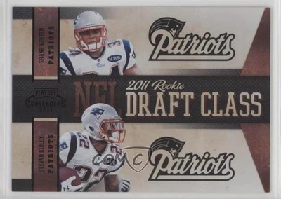 2011 Playoff Contenders Black /50 Shane Vereen Stevan Ridley #17 Rookie RC - Image 1 of 2