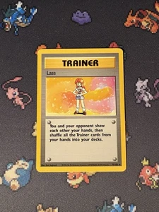 Pokémon Cards Lass 75/102 Rare Base Set UNLIMITED WOTC - (NM) - Picture 1 of 6