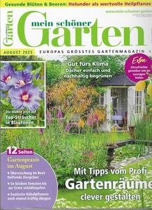 Mein schöner Garten Heft August 2025 - Gartenräume clever gestalten- - Bild 1 von 1