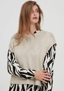 Chaleco Jersey Dranella Tejido Sin Mangas Nuevo con Etiquetas 55,99 GBP Beige o Verde - Imagen 1 de 18