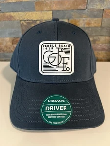 Mütze Pebble Beach Golf Links Logo verstellbar ~ blau ~ NEU - Bild 1 von 7