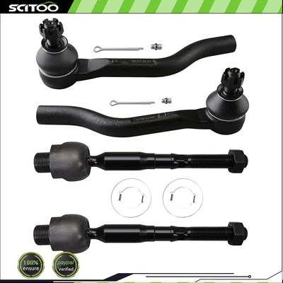 For 2015 2016-2017 ACURA TLX HONDA ACCORD 4Pcs Front Steering Tie Rod End Link - Image 1 of 4