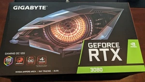 GIGABYTE GeForce RTX 3080 GAMING OC 10GB GDDR6X Graphics Card LHR - Afbeelding 1 van 5
