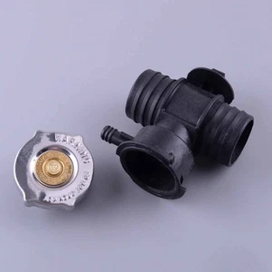 Coolant Filler Neck Radiator Hose Connector & Cap Fit for Chrysler Dodge Jeep JT - Picture 1 of 9