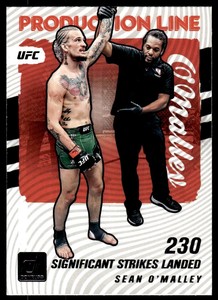 2022 Donruss UFC Production Line #8 Sean O'Malley