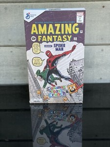 Spiderman Cinnamon Toast Crunch Cereal Numbered Limited Edition Box Lot of 16