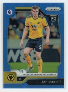 2019-20 RYAN BENNETT 028/199 PANINI PRIZM PREMIER LEAGUE BLUE ROOKIE RC#171