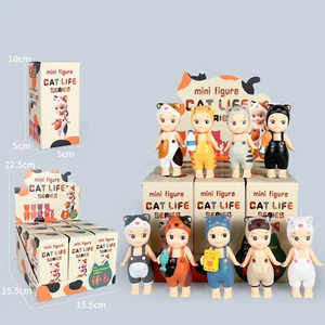 NEW Sonny Angel Cat Life Series Mini Figure Confirmed Blind Box Toys Gift 1PCS - Picture 1 of 11