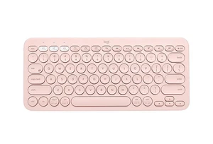 Logitech K380 Multi-Device Bluetooth Tastatur (kabellos, rosé) - Bild 1 von 4