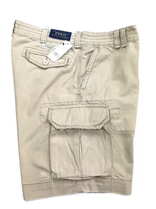 Ralph Lauren Hudson Tan Cargo Short (W30-W48B) - Imagen 1 de 8