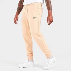NWT$65 Nike Men's Revival Fleece Joggers Light Orange size 2XL DM5626 268 - Picture 1 of 6