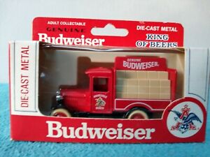 Vintage LLEDO 1979 Budweiser Models Of Days Gone 1:64 Scale Diecast Red Truck