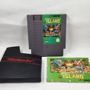 Adventure Island (Nintendo NES, 1988) Game Cartridge /w Booklet /w Sleeve - Picture 1 of 2
