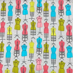 Sewing Notions Quilting Fabric Dummy Clothing Model Multicolour FQ New - Picture 1 of 1