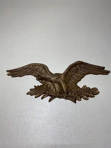 (1) Placa de pared de águila de plástico Homco de colección USA Liberty 8,5" x 3,5" - Imagen 1 de 5