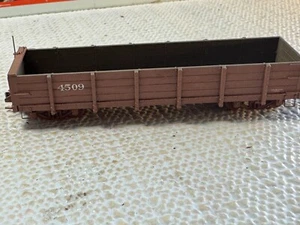🚂 HOn3 -UNMARKED HIGHSIDE GONDOLA FROM WOOD KIT💥WH694 - Picture 1 of 5