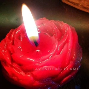 Floral Fragrance Paraffin Wax Candles / Natural Rose,Lotus,Lavander Scented - Picture 1 of 24