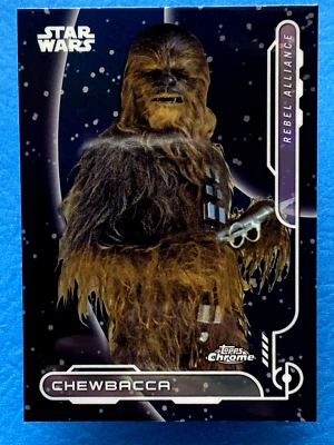 2024 Topps Chrome Star Wars Rebel Alliance Chewbacca #RA-4 - Imagem 1 de 2
