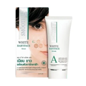 Smooth E Babyface White Serum Anti-Melasma+Anti-Aging+ Whitening Cream, SkinCare - Picture 1 of 6