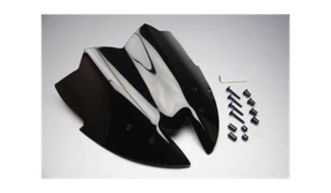 Cúpula Parabrisas Burbuja Negra KAWASAKI Z800 Z-800 Z800E ZR800A 2013-2016 - Picture 1 of 10