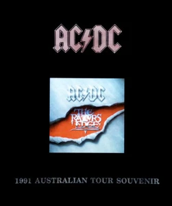 AC/DC ‎– The Razor's Edge: 1991 Australian Tour Souvenir (1991) CD/VHS excellent - Foto 1 di 1