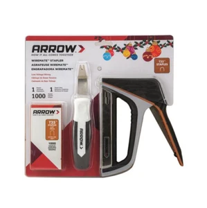 Arrow Staple Gun Wiring Tacker Gun With Staple Lifter & 1000 Staples T25X - Picture 1 of 6
