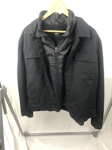 Hugo Boss Frisco Button Up Casual Men 2 In 1 Jacket Coat Size W 52 MADE IN ITALY - Picture 1 of 7