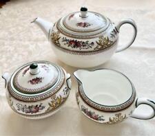 Wedgwood #6 Enamel Teapot Sugar Pot Creamer