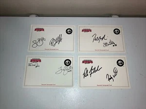 Vintage 1990s Harrisburg Senators Souvenir Autographed Cards 5x Lot - Picture 1 of 9