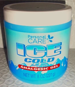Personal Care Ice Cold Analgesic Gel, Pain Reliever, Lot of 1 to 6 (8 Oz) Each * - Picture 1 of 6