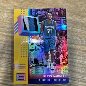 2017-18 Panini Status - Swatches #S-KGN Kevin Garnett 6/10 (MEM) - Picture 1 of 4