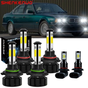 6x Combo LED Bulbs 9005+9006+9006 Headlight Fog Light for BMW 530i 1994 - Picture 1 of 12